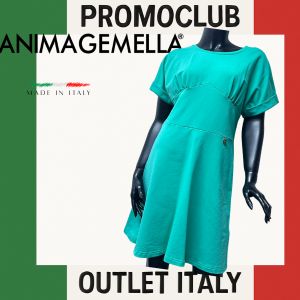 Рокля  Anima Gemella,мента, 95% памук, 5% еластан, размер S, Италия